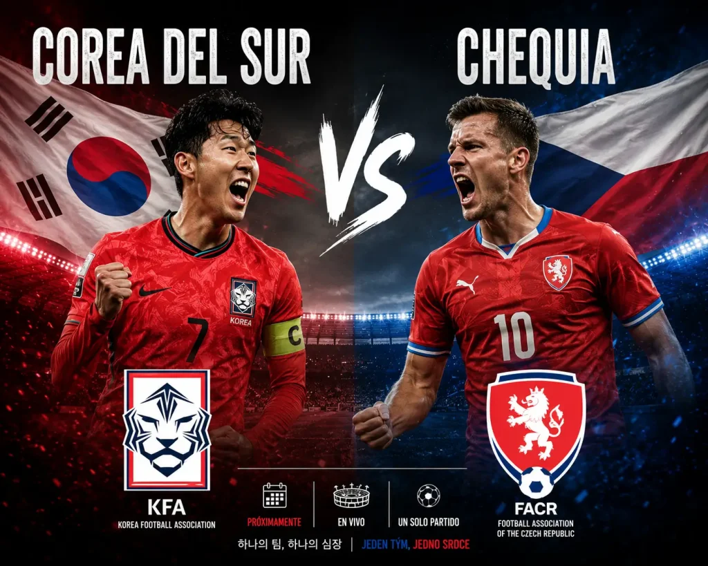 Corea del Sur vs Chequia