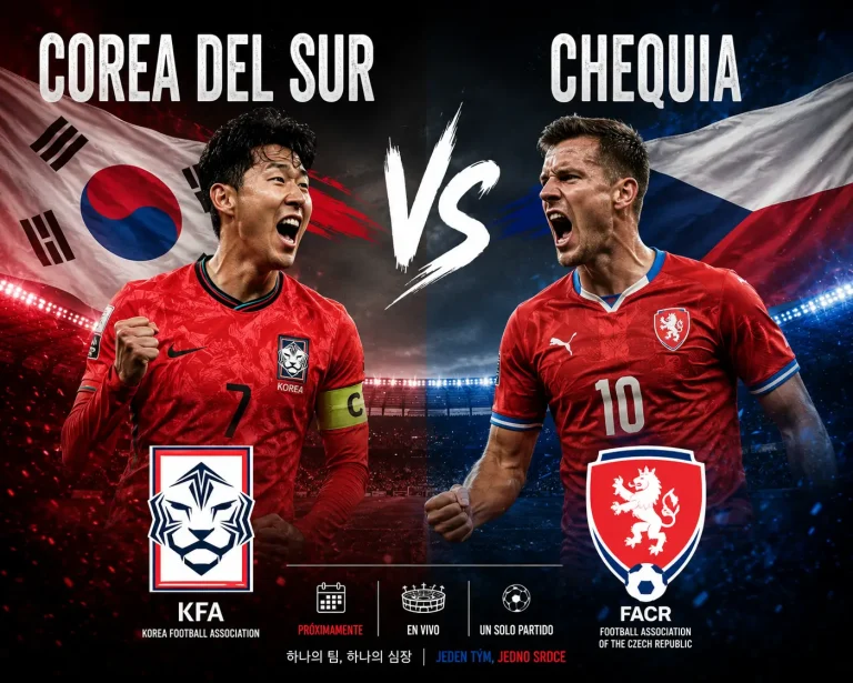 Corea del Sur vs Chequia